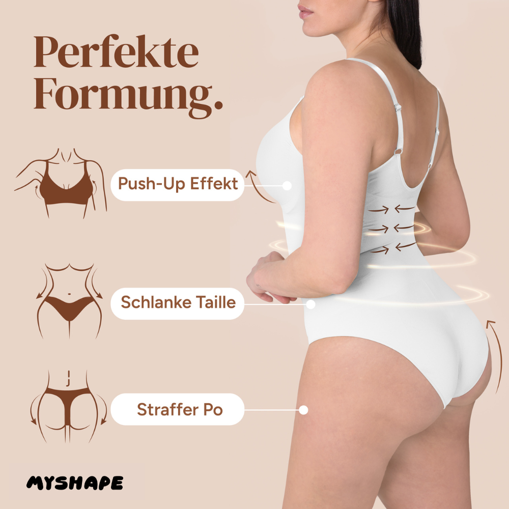 Premium Bodysuit Shapewear mit Slip