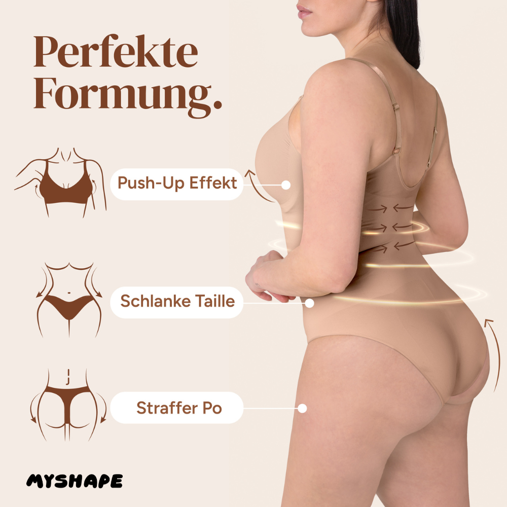 Premium Bodysuit Shapewear mit Slip