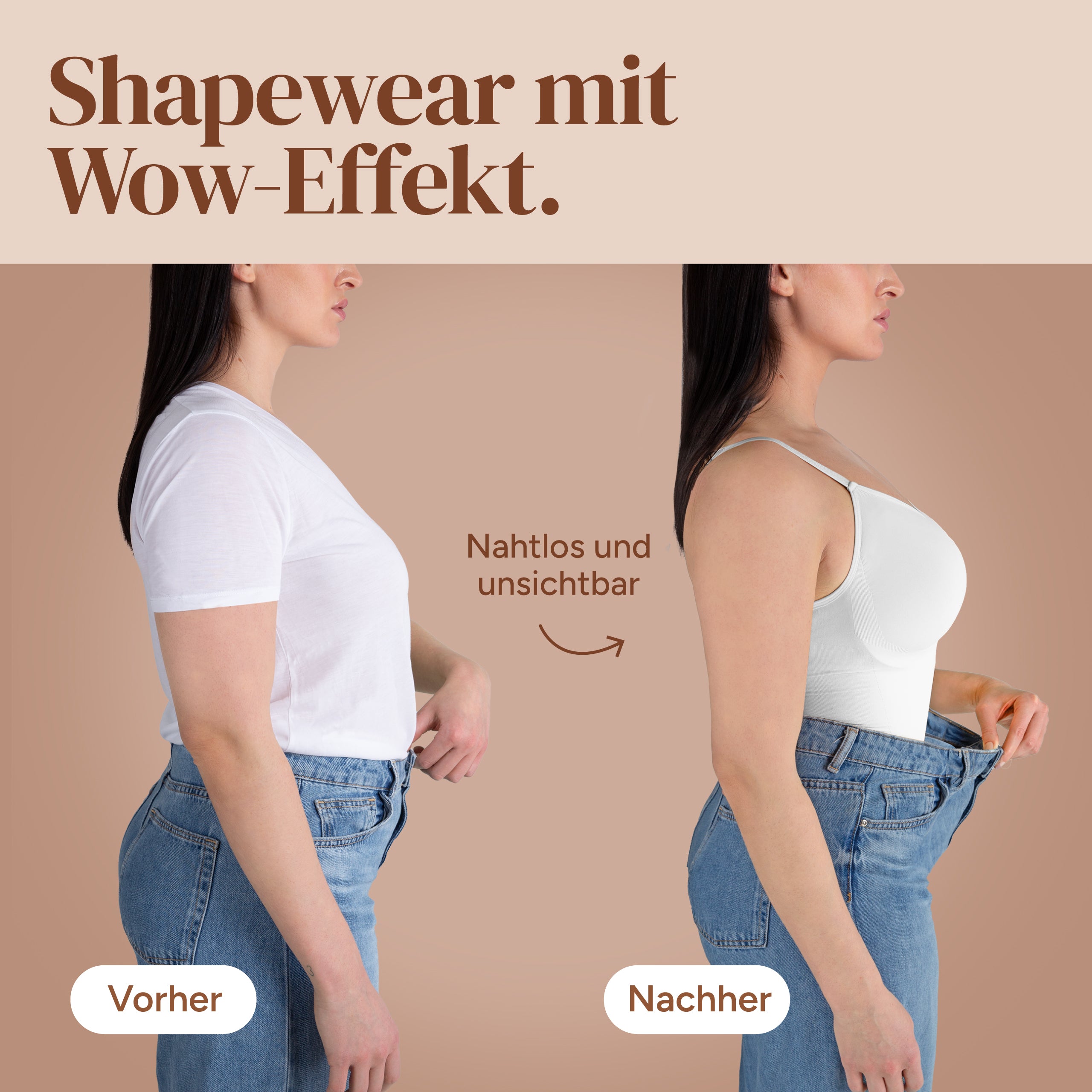 Premium Bodysuit Shapewear mit Slip
